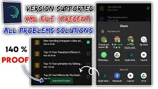 How To Import Xml File In Alight motion_Alight motion Xml File Support Apk Latest Version2023