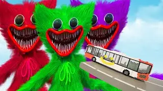 Cars vs Rainbow Huggy Wuggy | Teardown