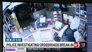 Police investigating burglary at Waterbury convenience store
