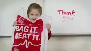 British Heart Foundation - Please donate to our Bag it. Beat it Campaign