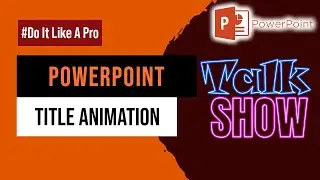 PowerPoint Title Animation | This is Best PowerPoint Title Animation