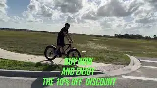 Fat Tire Mountain Ebike from NAKTO EBIKE Super Cruiser