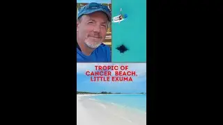 Stunning Tropic of Cancer Beach, Little Exuma, Bahamas