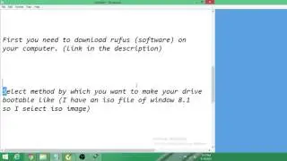 How to make bootable pendrive in a few steps