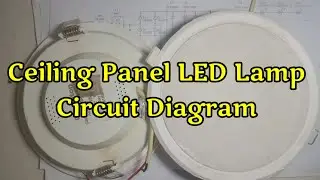 Ceiling LED Lamp Circuit Diagram - Hindi