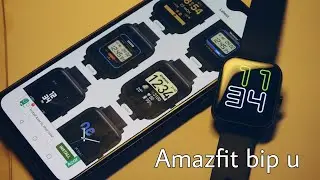 How to install custom watchfaces in Amazfit bip u - Easy