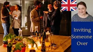 Inviting Someone Over - English Practice