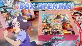Weiss Schwarz Uma Musume Booster Box Opening