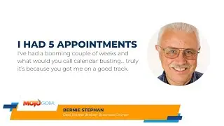 Bernie Stephan, "Friday, I had 5 Appointments"