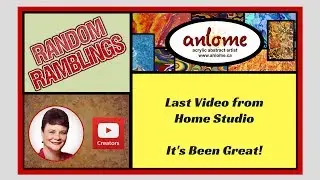 Last Video From Home Studio - Bye! It has been Great!