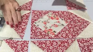 03 passos para Costurar BLOCO de PATCHWORK Fácil Fácil