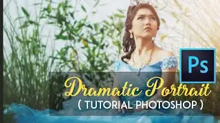 Cara Edit Dramatis Potret