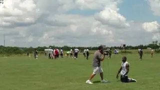 Noa Guess at QB facing defense coached by Pernell McPhee and Anthony Dixon Tupelo, MS