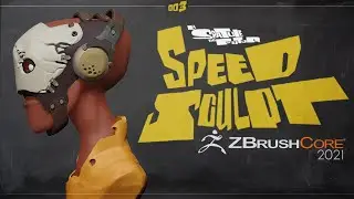 ZBrush Core 2021 | Speed Sculpt 003 | Time Lapse | LA SPATULE DU FUTUR