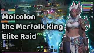 Molcolon the Merfolk King Elite Raid | Tarisland CBT2 (Asia Server)