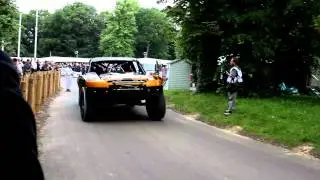 Jessie James Baja Trophy Truck - 800BHP! Goodwood 2012