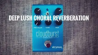 A Deep Stereo Dive into the Strymon CloudBurst Ambient Reverb with The Roland JC40