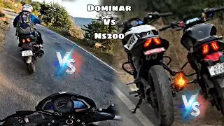 Ns200 vs dominar250 || lean game|| #darx #youtube