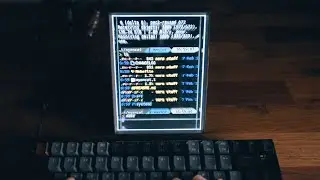 I've built a 3D holographic terminal w/ Looking Glass Portrait, Three.js, and Hyper