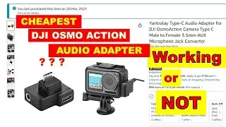 Yantralay Type-C Audio Adapter for DJI OsmoAction Audio Adapter | Cheapest Osmo Action Audio Adapter
