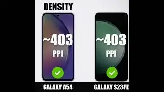 Samsung galaxy a54  против  Samsung galaxy s23fe #2024 #смартфон