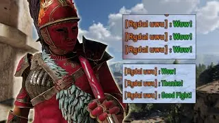 Overconfident Virtuosa Gets Cocky TAUNTING ME | For Honor