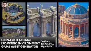 Use Leonardo.ai + ChatGPT-4 to Create Isometric Video Game Environment Assets (AI VIDEO GAME DESIGN)
