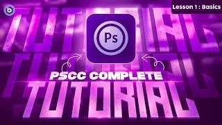 PSCC Complete Tutorial! Episode 1 - Basics | Android | BG BEAST GFX