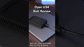 1 Minute Review of the 8TB Oyen U34 Bolt USB4 SSD