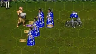 Heroes III: Battle Against a Group of Enchanters