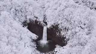 Naena Waterfall in early winter