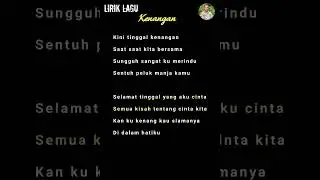 Lirik Lagu kenangan #karaokeliric #karaoke