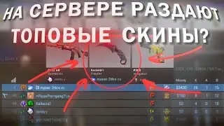 НА СЕРВЕРЕ РАЗДАЮТ ТОПОВЫЕ СКИНЫ 🤑?!? ПРОВЕРКА СЕРВЕРА CS:GO 🔥 2DCS