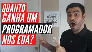 QUANTO GANHA UM PROGRAMADOR NOS EUA? (GOOGLE, APPLE, FACEBOOK, MICROSOFT, AMAZON)