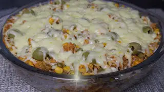 ARROZ DE FORNO COM FRANGO MAIS FÁCIL DO MUNDO