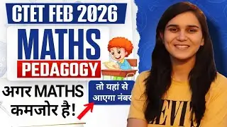 CTET 2026 Maths Pedagogy Important questions Series LIVE By Himanshi Singh