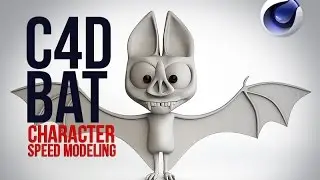 C4D Speed Modeling - Bat
