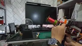 tesla coil gun prototype tuning....