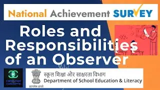 NAS 2021 | ROLES AND RESPONSIBILITY OF OBSERVER | NAS 2021 | CBSE National Achievement Survey 2021