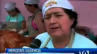 Amelia Caranqui es la representante de Cañar para el Campeonato Mundial del Hornado