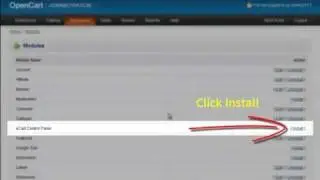 Premium OpenCart Theme - eCart Theme Control Panel installation