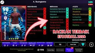 Racikan Terbaik A. Buongiorno Max Level Rating Efootball Mobile 2024