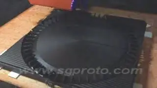 CNC machining plastic prototype