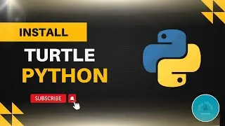 Install Python Turtle | How to install Python Turtle in Windows | WhizMaster