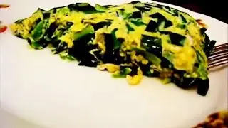 Джусай Жаренный с Яйцами Вкусно Dzhusay Fried eggs Delicious