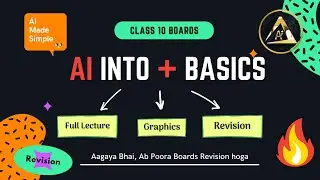 Introduction to AI + Basics of AI Class 10 417 | AI Unit 1 & 2  🔥| CBSE 2023 | One Shot