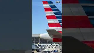 UPCLOSE | American Airlines Airbus A319 | LaGuardia Airport #aviation #airbus #a319