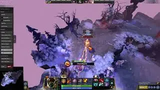 How to infinitely stun an enemy using shadow shaman( dota version 7.30e)