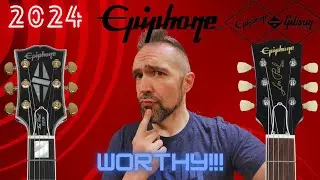2024 Epiphone 1959 Les Paul and Les Paul Custom! Inspired by Gibson Custom
