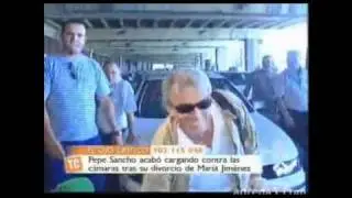 Enfado de Pepe Sancho